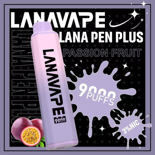 LANA9000口 一次性拋棄式 持久续航 & 快速充电