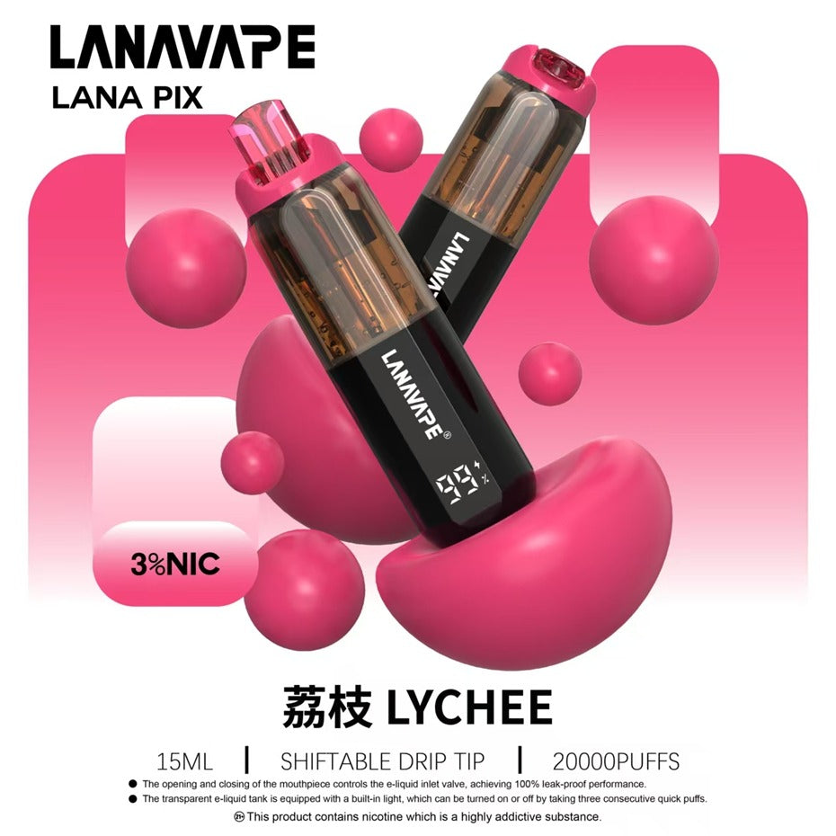 LANA20000口 一次性拋棄式   LANA PIX 閃光彈