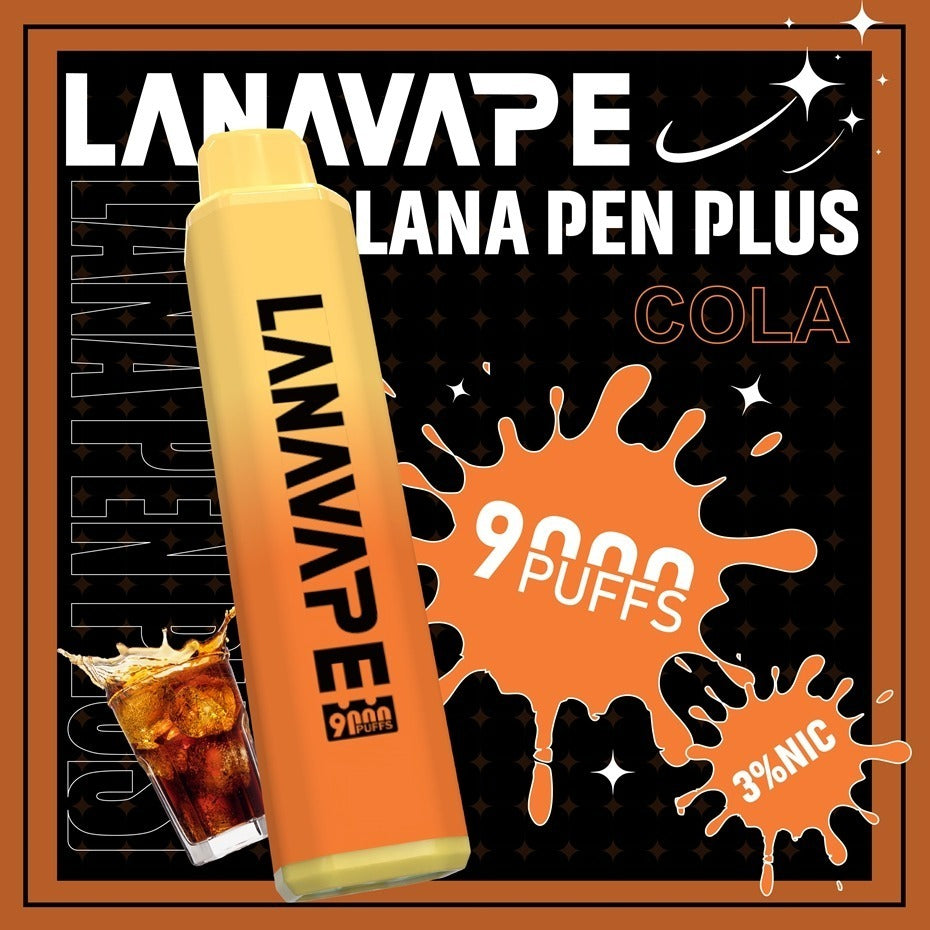 LANA9000口 一次性拋棄式 持久续航 &amp; 快速充电
