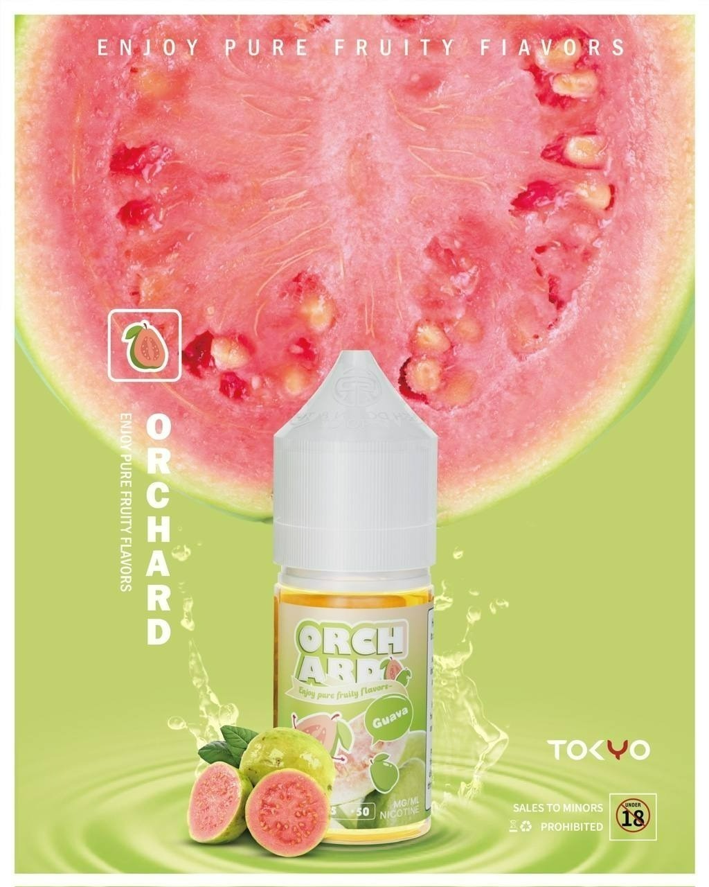 Orchard 果園 煙油（ 全系列無涼 ）  30ml 35mg