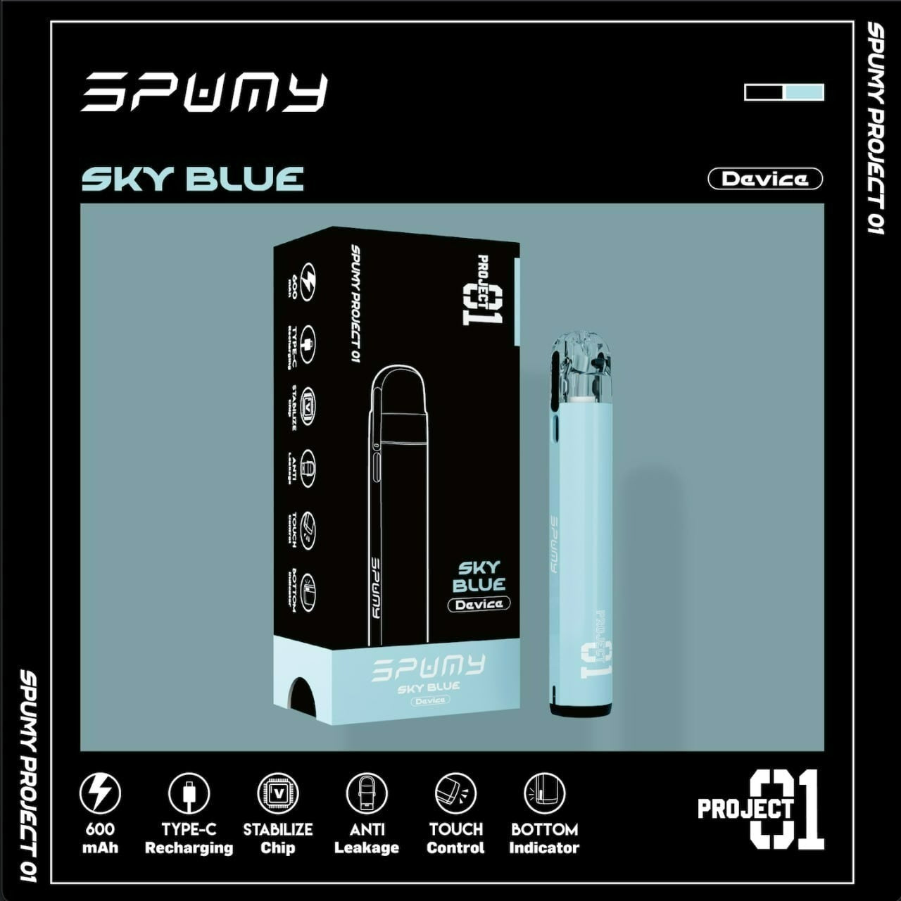 spumy 斯邦迷 Project 01套裝 注油主機
